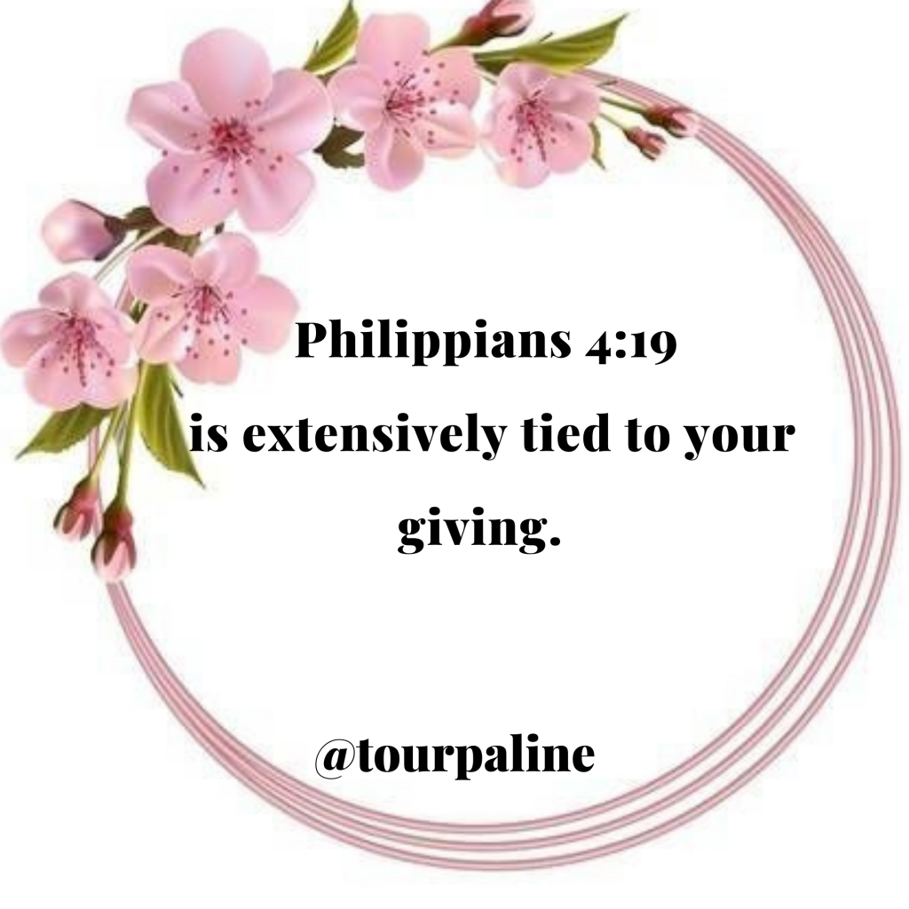 Tourpaline Philip 4:19